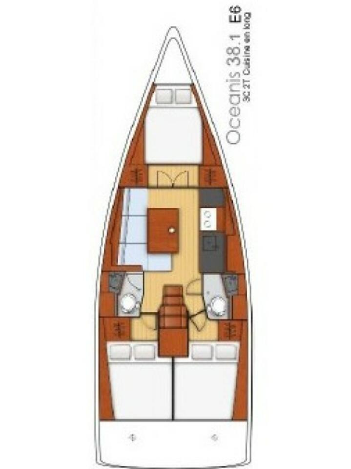 Charter a Bénéteau Oceanis 38.1 in Pula on Samboat