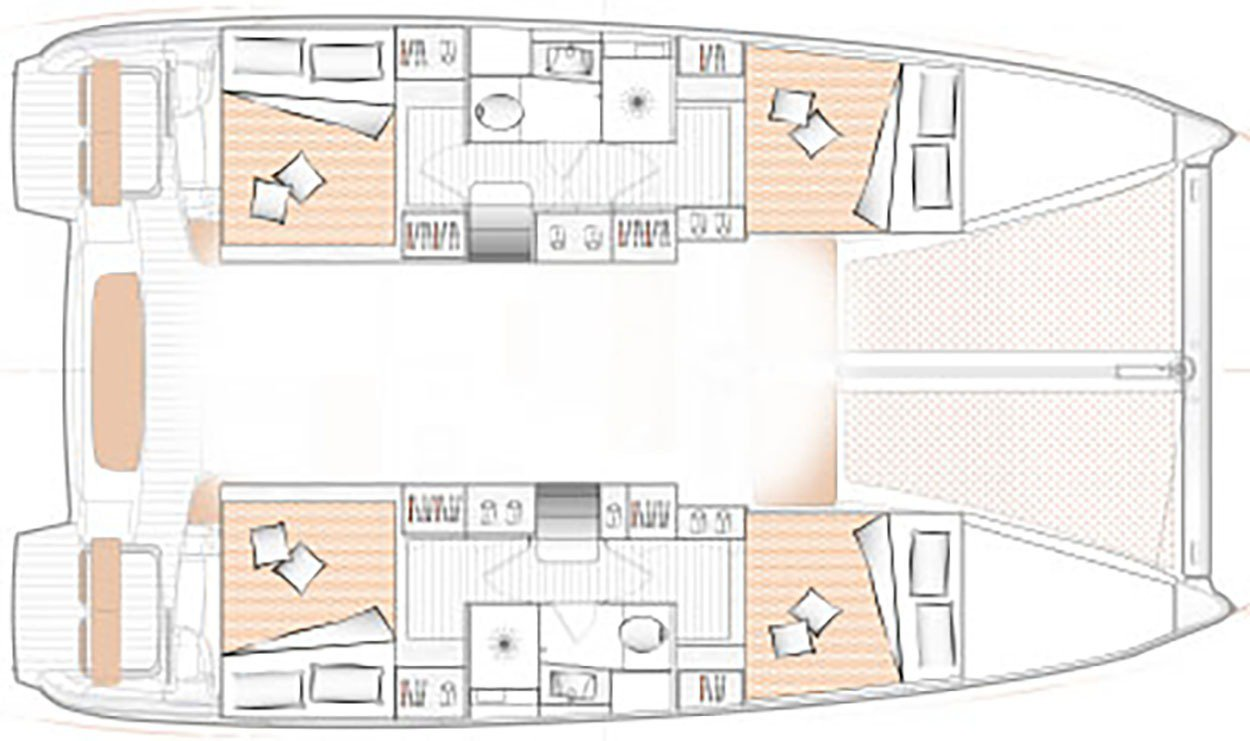 Hire Catamaran with or without skipper Excess Rhodes (City)