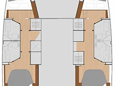 Catamaran hire in Gouvia - Fountaine Pajot Lucia 40