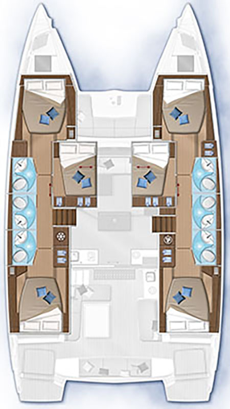 Catamaran hire in Alimos - Lagoon Lagoon 50
