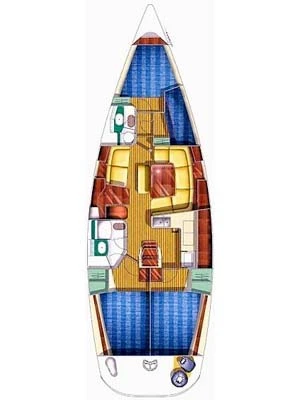 Jeanneau Sun Odyssey 43 charter bareboat or skippered in  Alimos