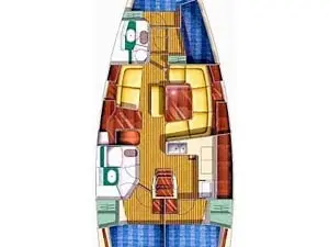 Jeanneau Sun Odyssey 43 charter bareboat or skippered in  Alimos