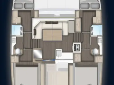 Catamaran hire in Pirovac - Aventura Aventura 37