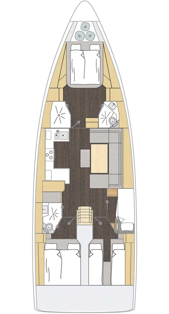 Yacht charter Pirovac - Bavaria Bavaria C46 on SamBoat