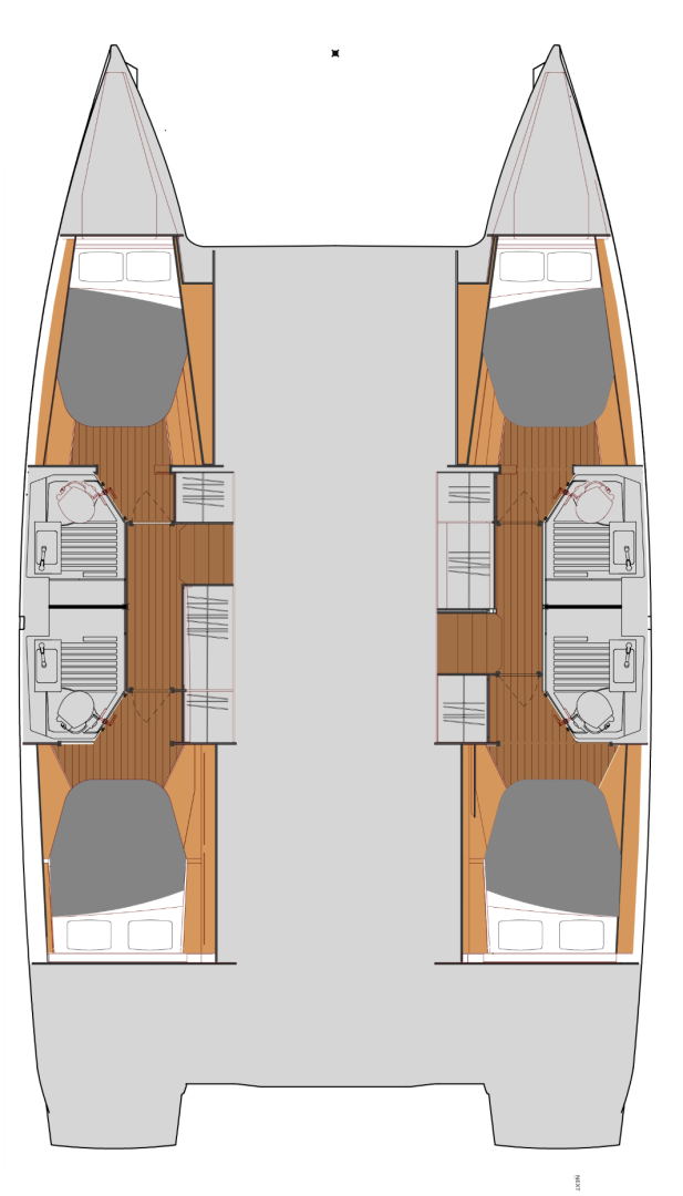 Yacht charter Punat - Fountaine Pajot Astrea 42 on SamBoat
