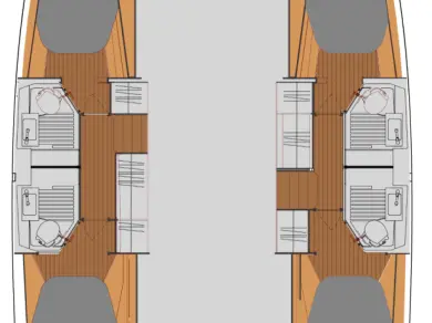 Yacht charter Punat - Fountaine Pajot Astrea 42 on SamBoat