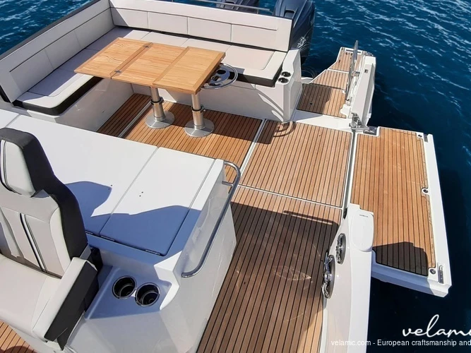 Jeanneau CAP CAMARAT 12,5WA charter bareboat or skippered in  Palamós