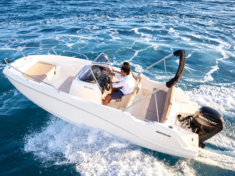 Charter a Quicksilver Activ 605 Open in Split on Samboat