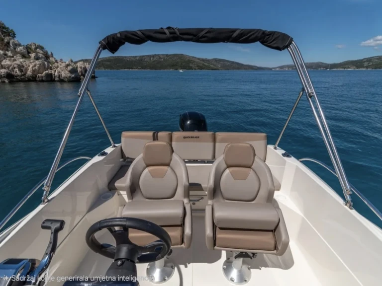 Quicksilver Activ 605 Open charter bareboat or skippered in  Split