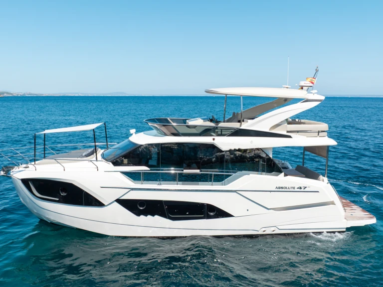Absolute 47 Fly charter bareboat or skippered in  Palma de Mallorca