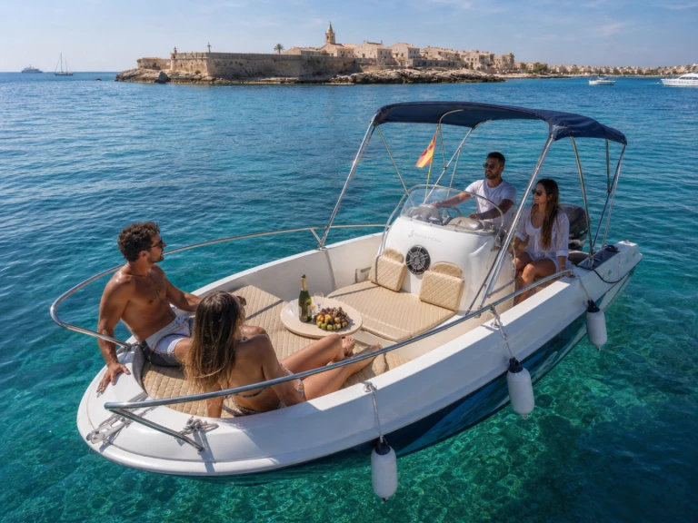Bénéteau Flyer 550 charter bareboat or skippered in  Port of Alicante