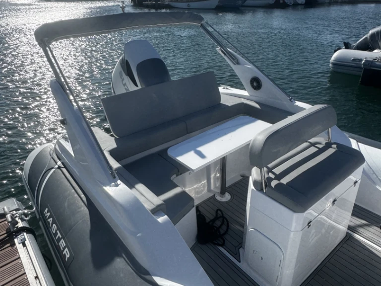Hire RIB Master with a boat licence