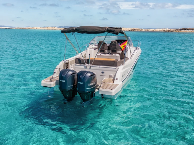Charter a Jeanneau Cap Camarat 9.0 WA in Ibiza Town on Samboat