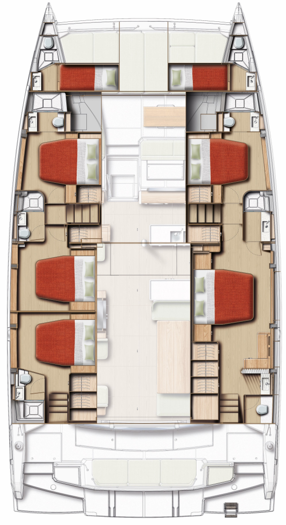 Yacht hire Rogoznica cheap Bali 5.8
