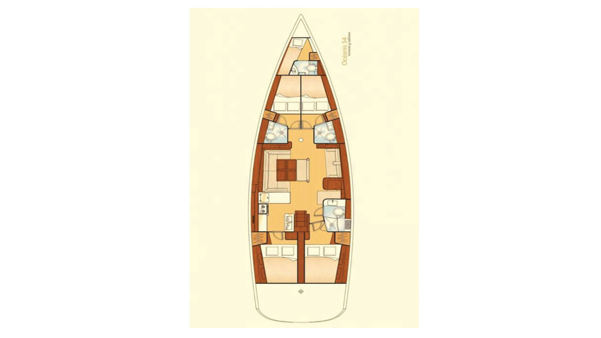 Yacht charter Lefkáda - Bénéteau Oceanis 54 on SamBoat