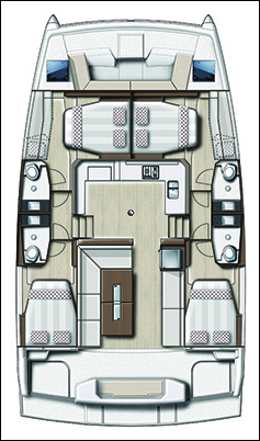 Yacht hire Bormes-les-Mimosas cheap Bali Catspace Voile