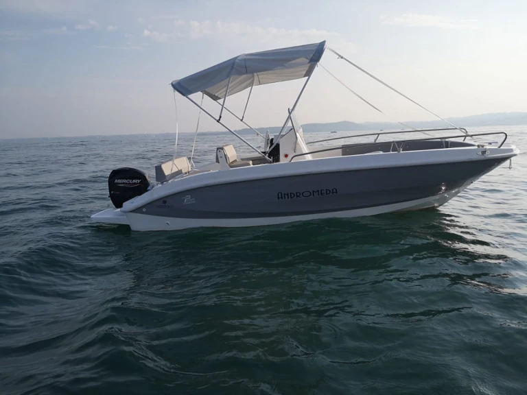 Motorboat hire in Taormina - Barqa Q20