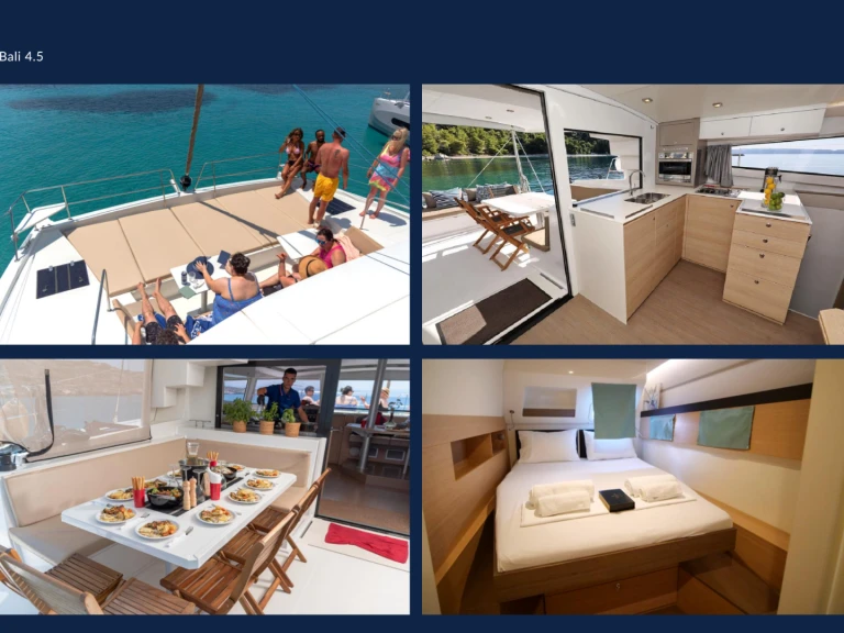 Hire Catamaran Bali with a boat licence