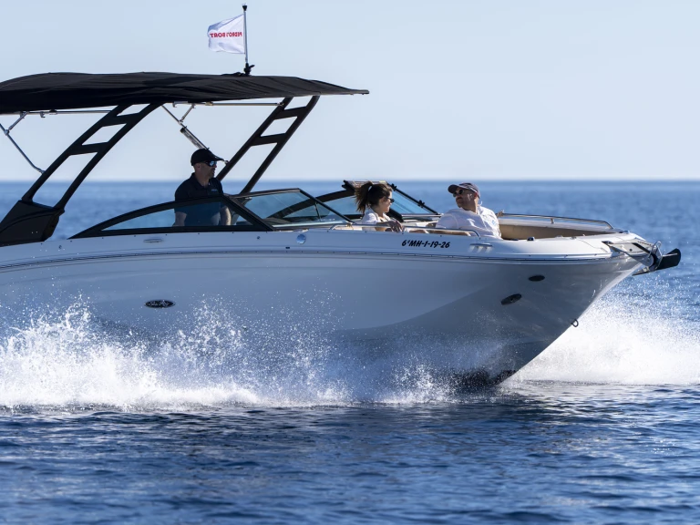 Motorboat hire in Mahon Port - Sea Ray SDX 290
