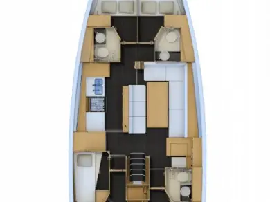Hire Sailboat with or without skipper Jeanneau Trogir