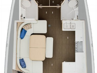 Hire Sailboat Jeanneau with a boat licence