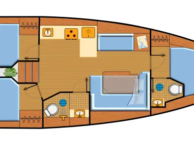 Sailboat to hire Pula at the best price