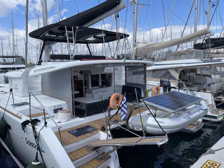 Lagoon Lagoon 450 F charter bareboat or skippered in  Alimos