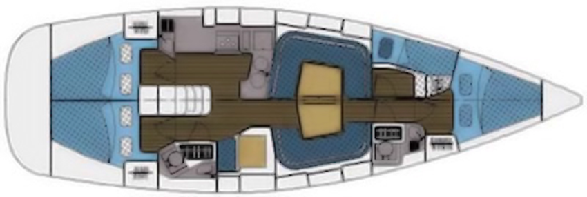 Hire Sailboat Elan with a boat licence