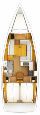 Yacht charter Propriano - Jeanneau Sun Odyssey 389 on SamBoat
