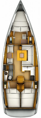 Hire Sailboat Jeanneau with a boat licence