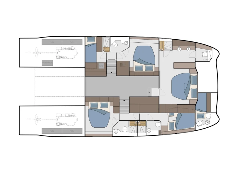 Motorboat hire in Lignano Sabbiadoro - Aquila Aquila 50 Yacht