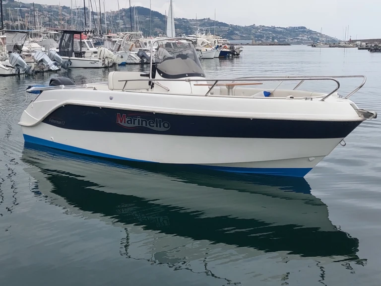 Yacht hire Sanremo cheap Fisherman 17