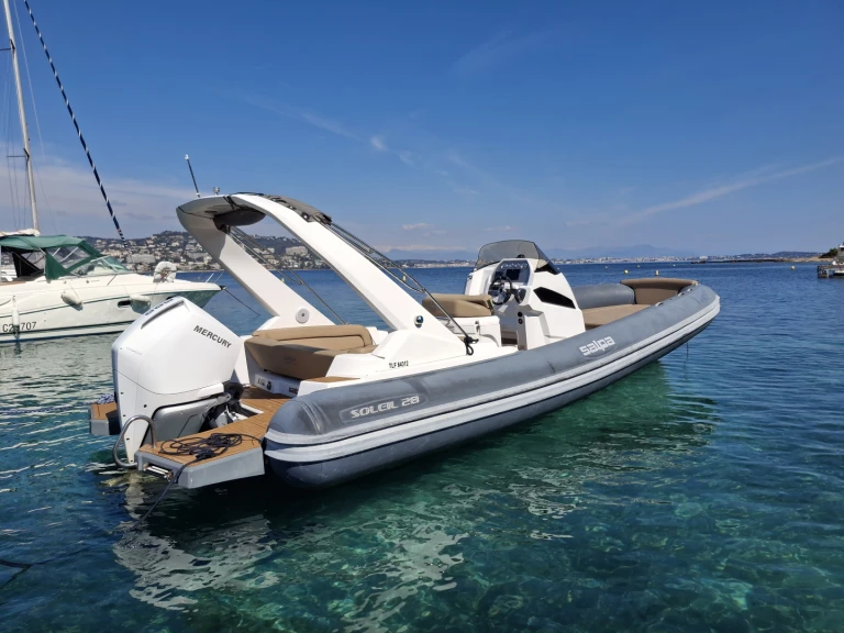 RIB hire in Cannes - Salpa Salpa Soleil 28