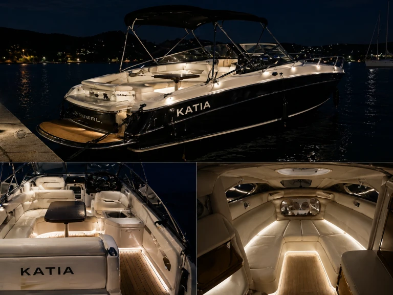 Hire a Régal Regal 2660 Commodore Cagliari