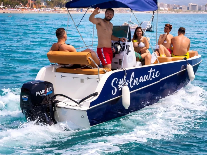 Olbap 5 charter bareboat or skippered in  Benalmádena