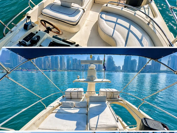 Motorboat to hire Dubai Marina at the best price