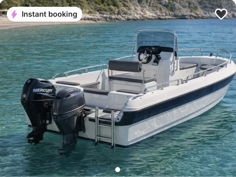 Hire Motorboat Poseidon with a boat licence
