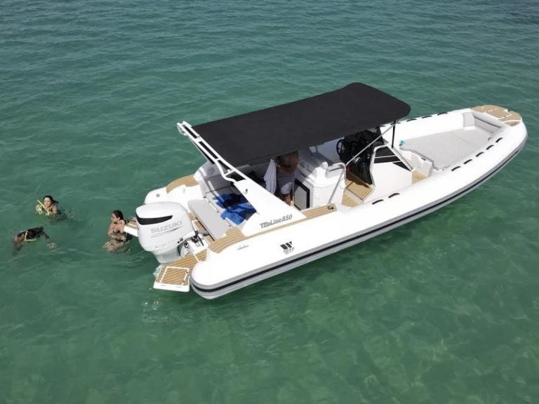 Tiger 850 TOPLINE charter bareboat or skippered in  Empuriabrava
