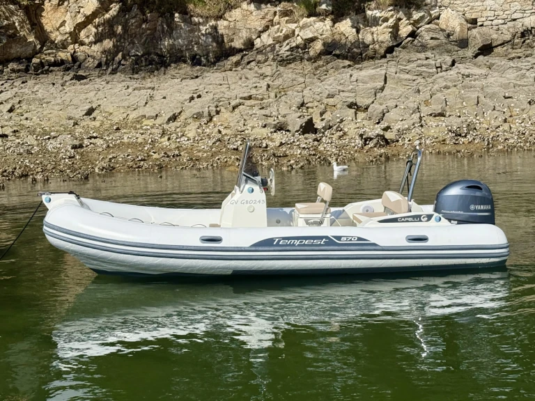 Capelli Tempest 570 charter bareboat or skippered in  Combrit