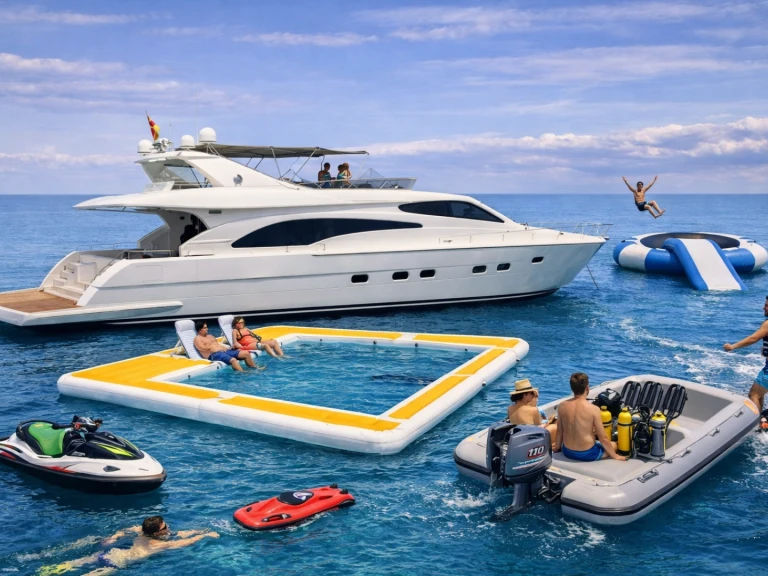 Luxury Yacht hire in Ibiza Town - Ferretti Ferretti 68 Anniversary