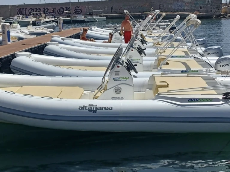 Hire RIB Altamarea with a boat licence