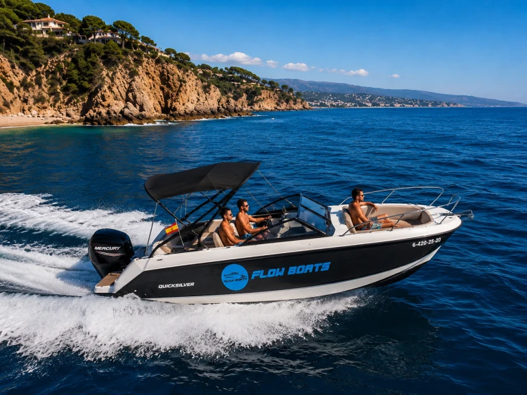 Motorboat hire in Blanes - Quicksilver Activ 605 Bowrider