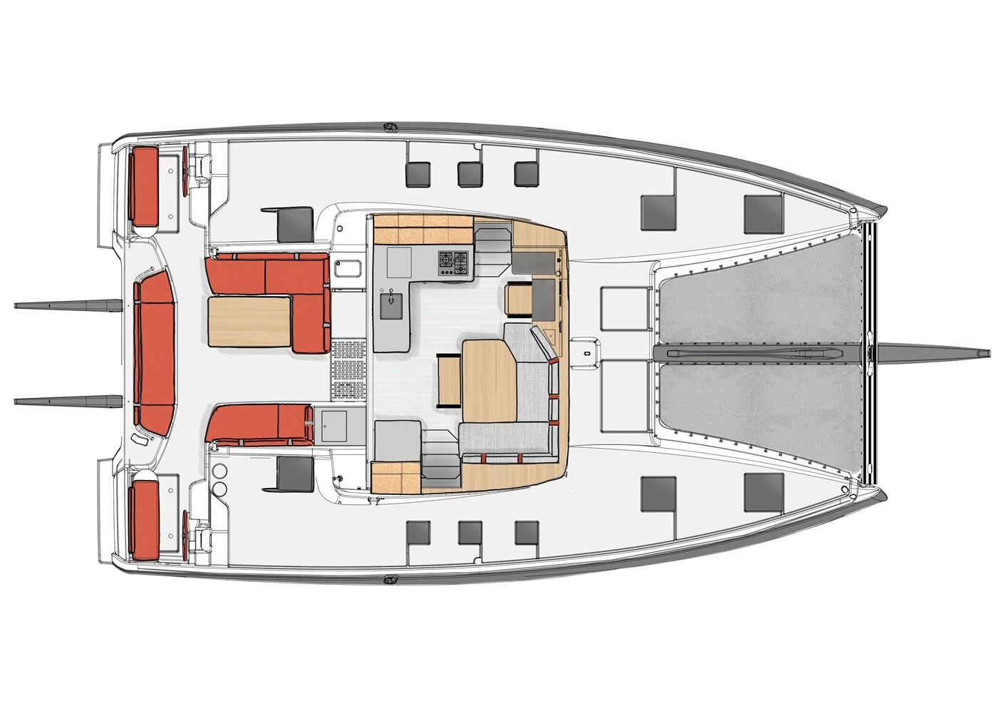 Yacht hire France cheap Excess 13