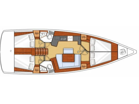 Sailboat hire in Villa San Giovanni - Bénéteau Oceanis 45