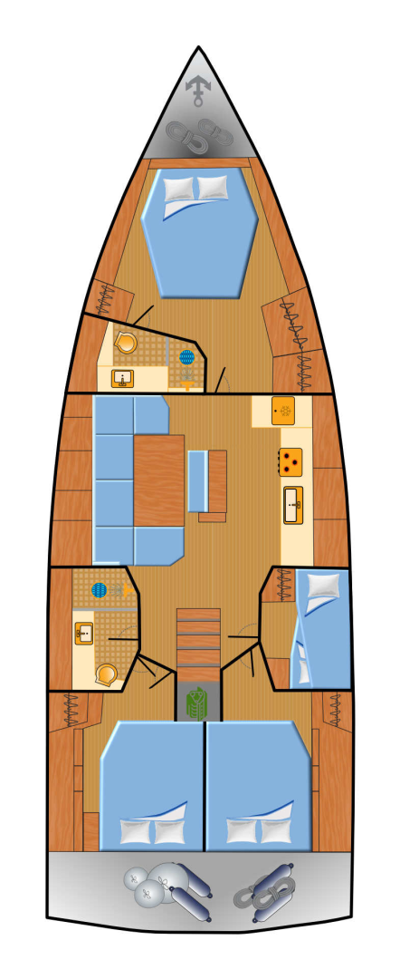 Charter a Hanse Hanse 460 in Punat on Samboat