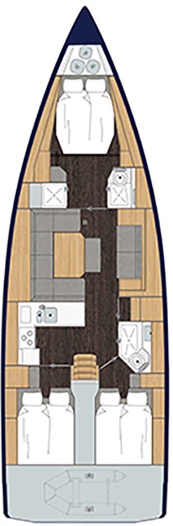 Yacht charter Alimos - Bavaria Bavaria C45 on SamBoat