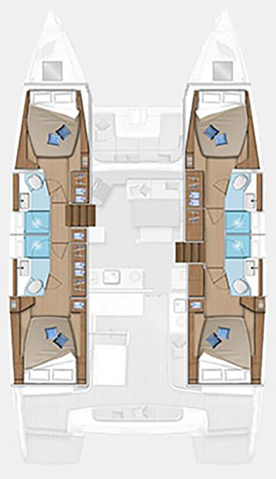 Yacht hire Alimos cheap Lagoon 46