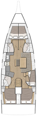 Charter a Bénéteau Oceanis 46.1 in Lefkáda on Samboat