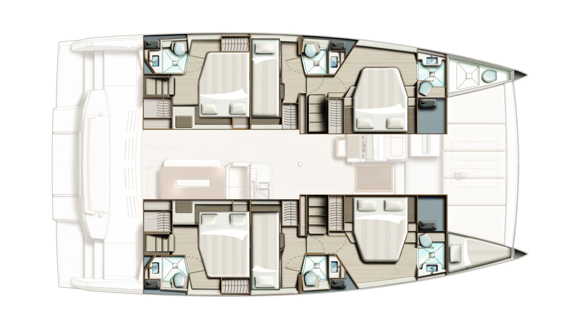 Catamaran to hire Adaköy at the best price