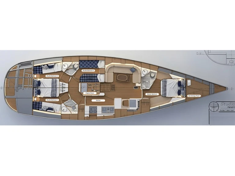 Hire Sailboat Vismara with a boat licence